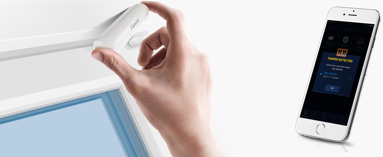 Fibaro Door Window Sensor 2 Biały (ZWave) Czujniki Sklep